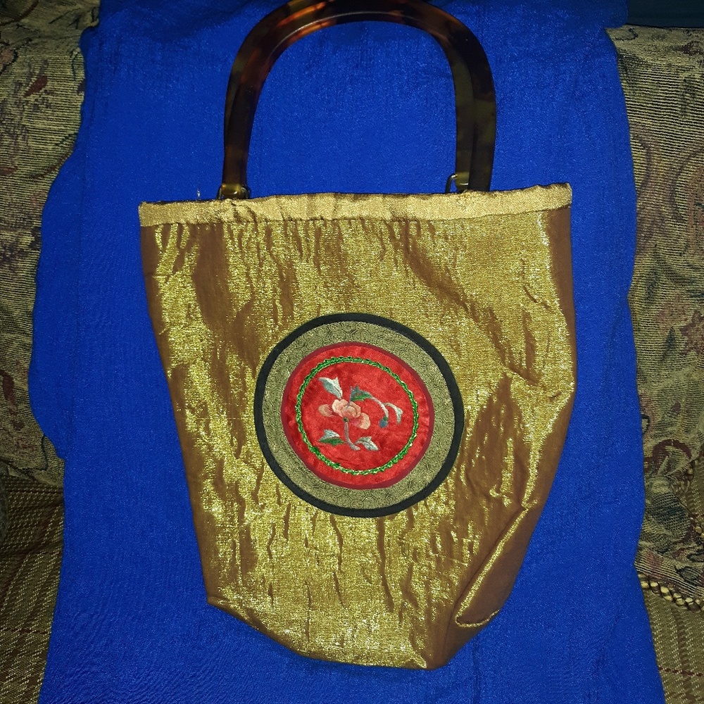 🌺BRONZE COLORED SMALL Handbag